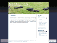 Tablet Screenshot of foothillssuzuki.com